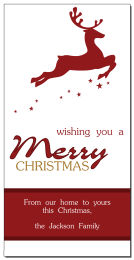 Christmas Prancing Reindeer Cards  4